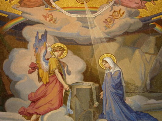 Lời Chúa Ngày 05/10/2025: Mừng lễ Đức Mẹ Mân Côi – Vâng phục (Lc 1,26-38)